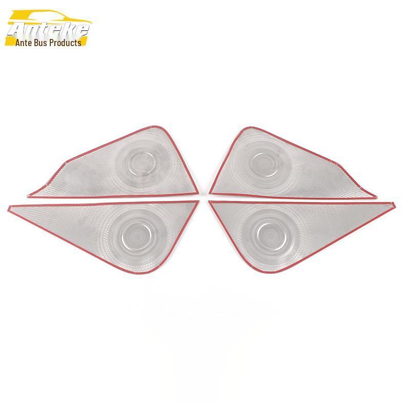 Speaker Covers for Teramont/Teramont X - Bright Finish, Custom Door Panel Modification, Compatible with 21 Models