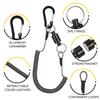 Tool Lanyard Bungee Cords with Carabiner Clips Strong Magnetic Net Release for Fly Fishing with Quic