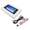 Extracorporeal Shockwave Machine 11 Massage Heads Shock Wave Therapy Device for ED Treatment Rose Gold 100‑240V US Plug