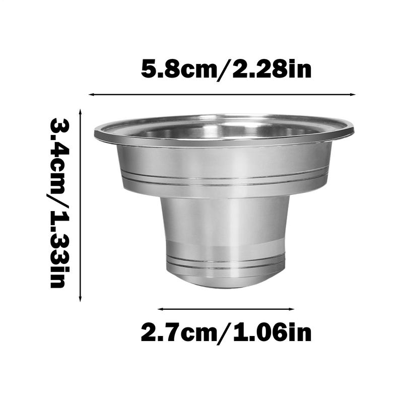 Coffee Pod Recycling Tool Stainless Steel Coffee Filter Coffee Strainer Coffee Dripper Reusable Coffee Filters Coffee Pod