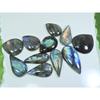 22X30-31X38MM Natural Multi Labradorite Pear Cabochon Loose Gemstone 11Pcs LL-959
