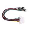 16 Pin OBD2 Connector Cable Welding Free Fault Detection Code Removal Diagnostic Jumper Adapter