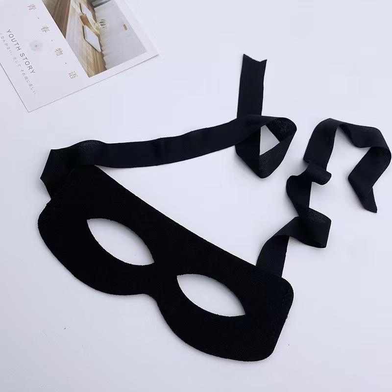 Halloween Black Eye Mask Sexy Masquerade Mask Halloween Costume Mask Eye Mask Half Face Mask Carnival Headdress Costume Props