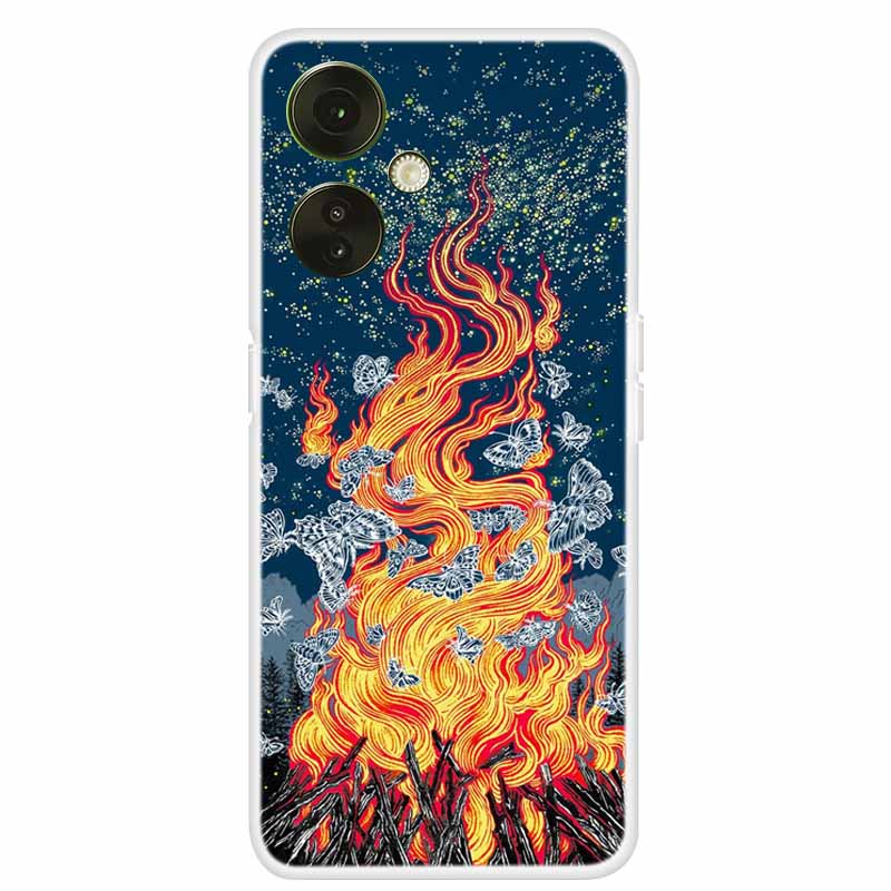 For OnePlus Nord CE 3 Lite 5G Case Clear Lovely Cats TPU Soft Silicone Phone Cover For One Plus Nord CE3 Lite 5G Bag Transparent
