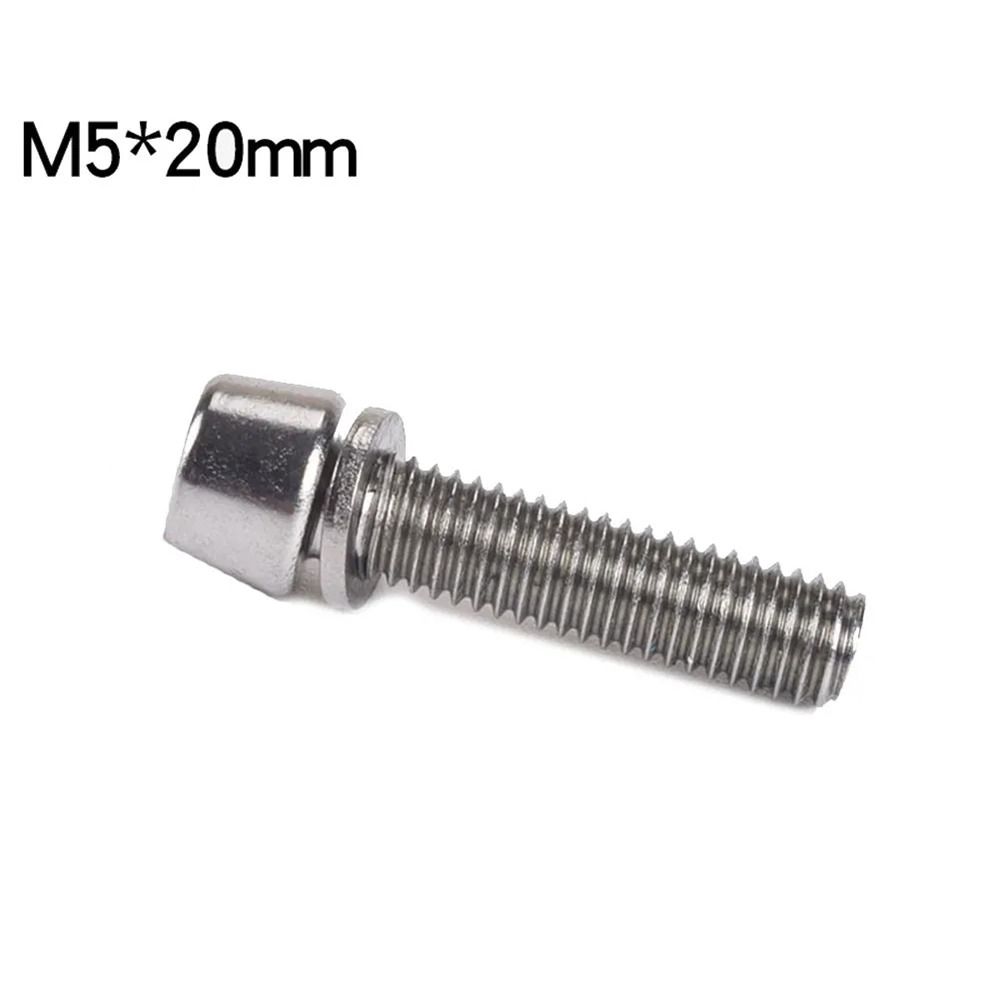 12Pcs Repair Accessory Bicycle Handlebar Screws Bike Cycle Parts Bike Stem Bolts Bike Stem Screws