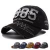 Unisex Vintage Baseball Cap Women Men 1985 Embroidery Hip Hop Snapback Hat Washed Cotton Letter Streetwear Hats Casquettes Homme
