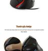 Ergonomic Vertical Wired 2.4G USB Mouse