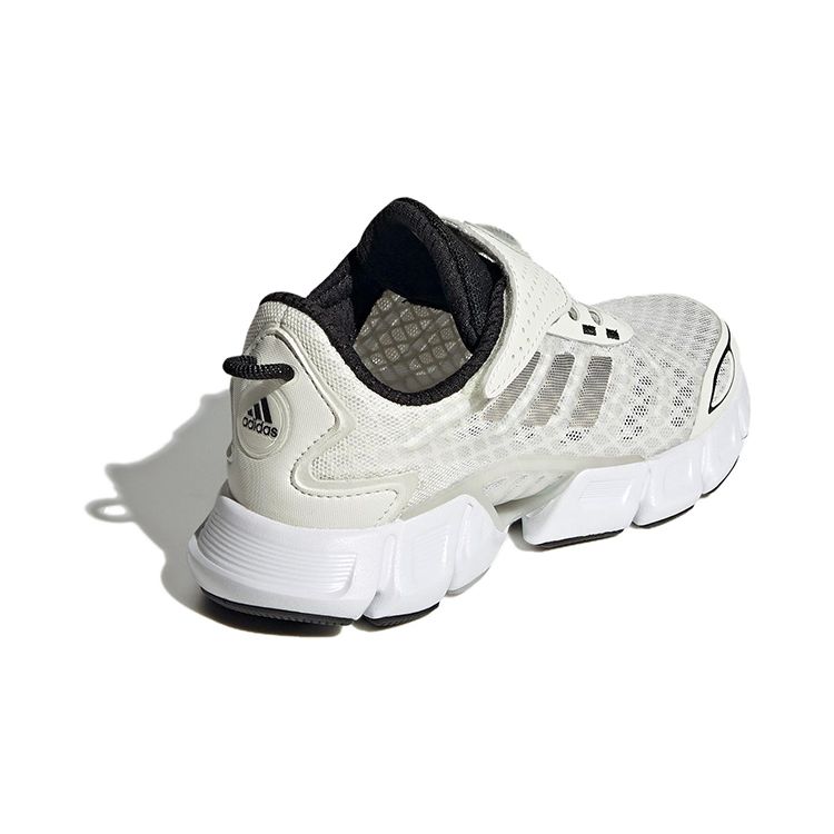 Adidas Durable Breathable Low-Top Kids Running Shoes Kids Running Shoes Gray White GZ4026