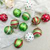 Christmas Transparent Painted Christmas Ball Set Gift Box