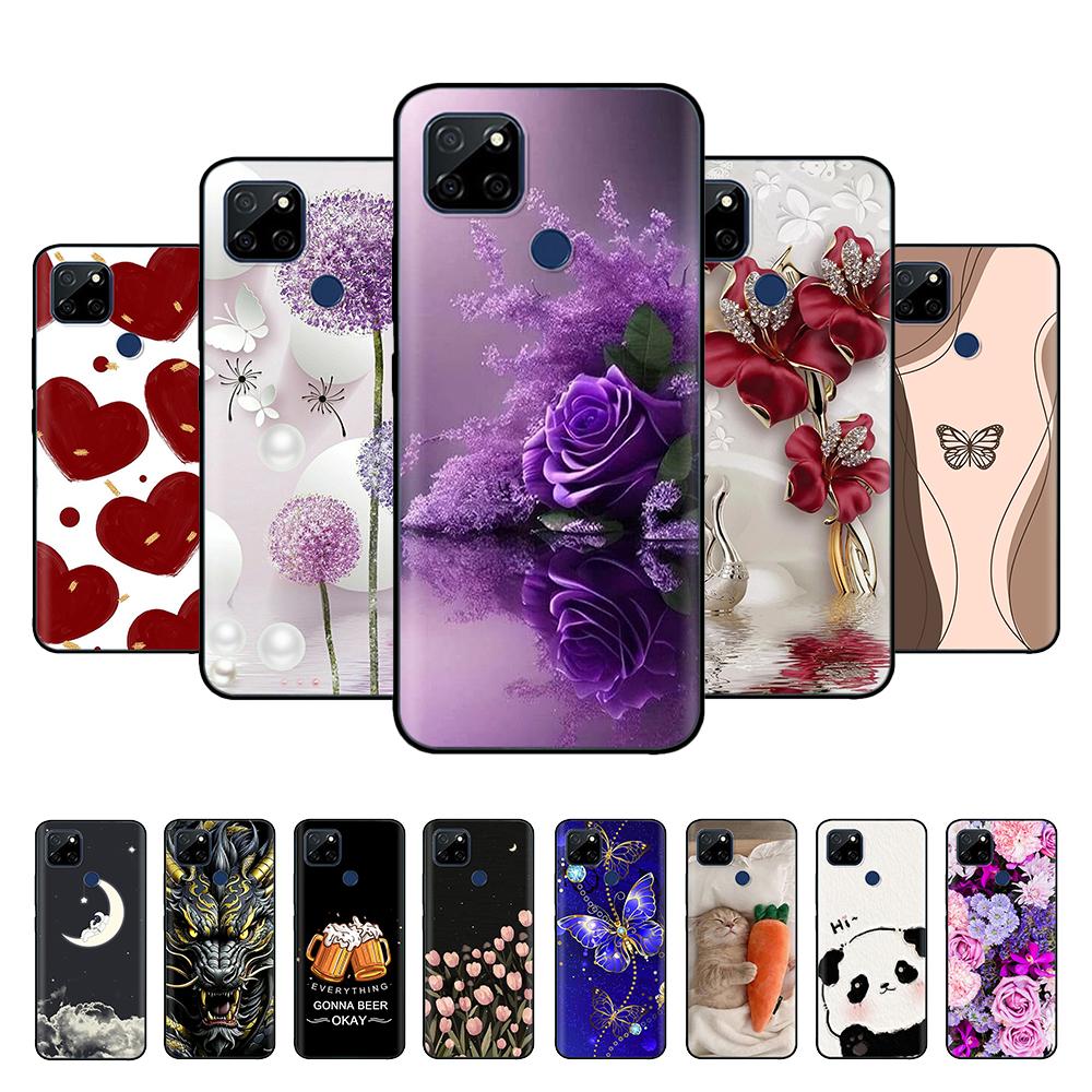 For Oppo A15 Case for OPPO A15s Soft Liquid Silicone Camera Protection Phone Back Cover for Oppo A15 A15S Cases Cute Funda Capa