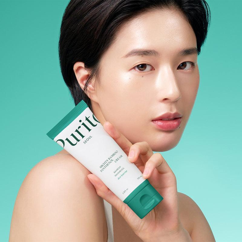 Purito Crème au panthénol Mighty Bamboo 100 ml