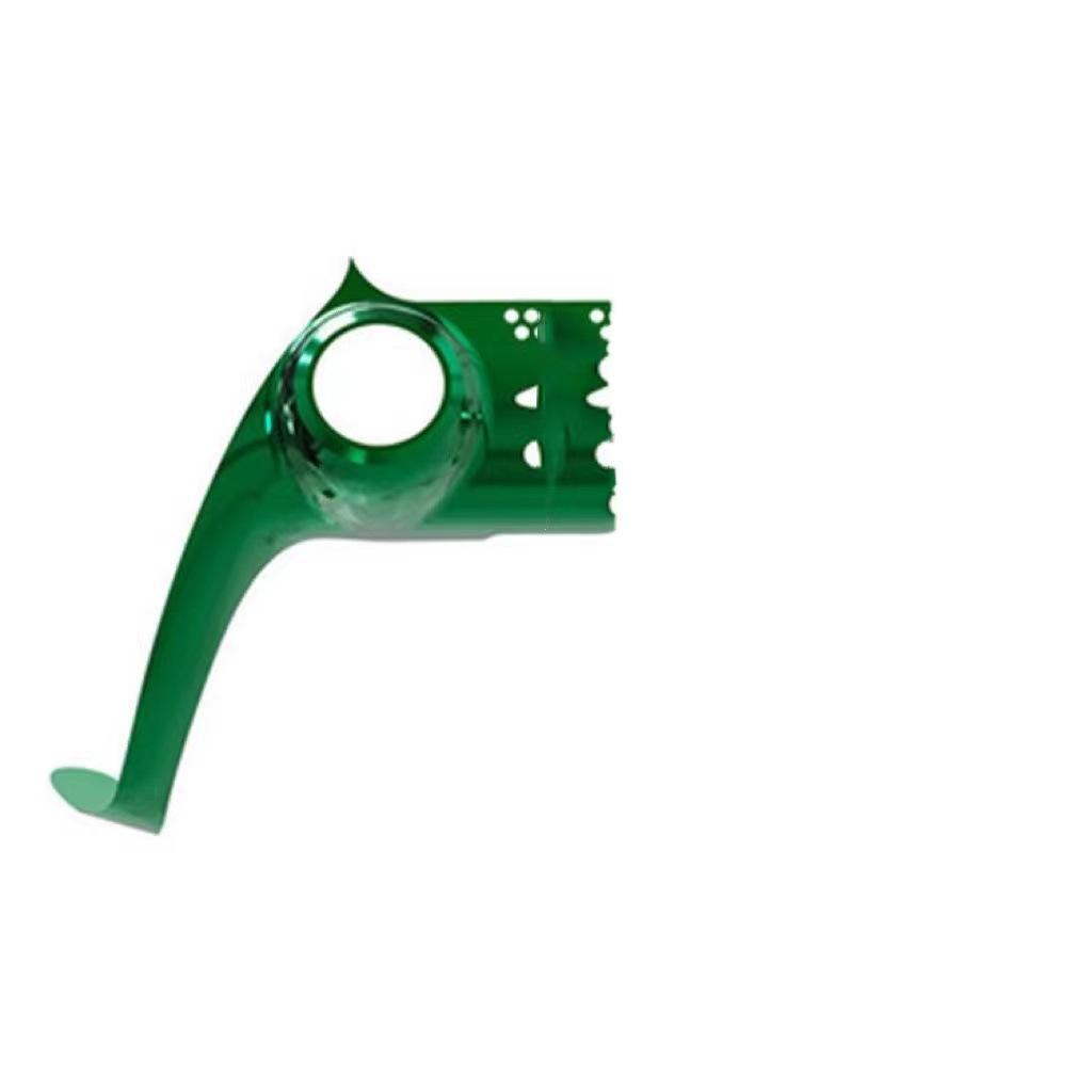 Декоративные нейтральные полоски PS5: Нижняя полоса и детали основы bare metal зелёный