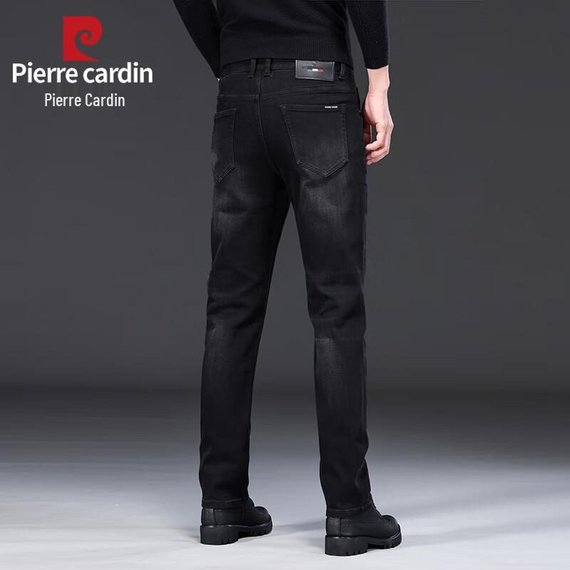 Pierre Cardin Men's Space Silk Straight-Fit Jeans