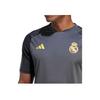 Adidas Real Madrid Tiro 23 Training Soccer Jersey Men Tops Carbon-Black IB0040