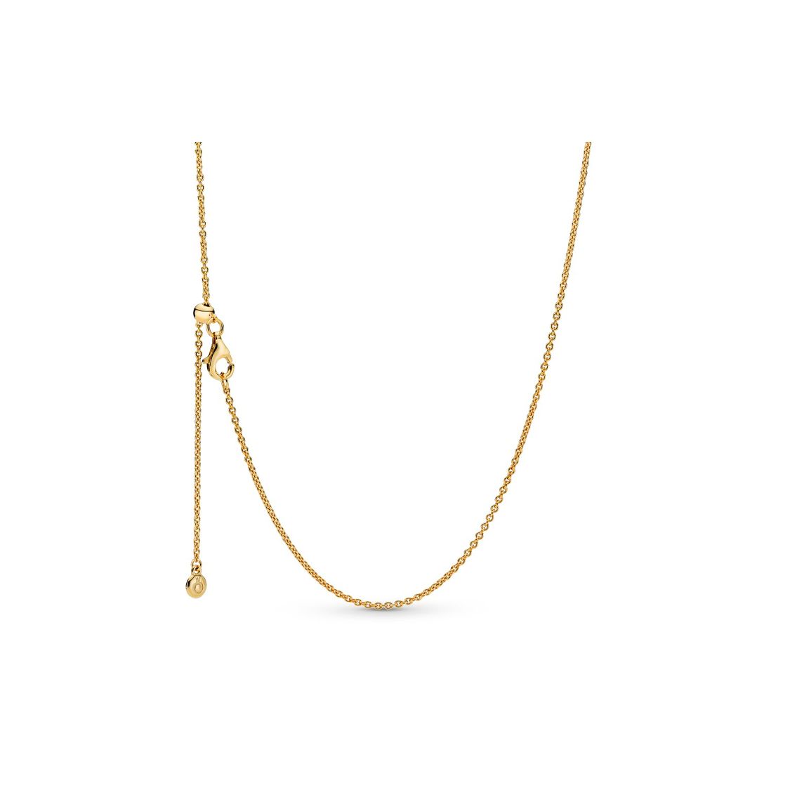 Pandora Shine Classic Anchor Chain Necklace Women necklace Gold 367080 60