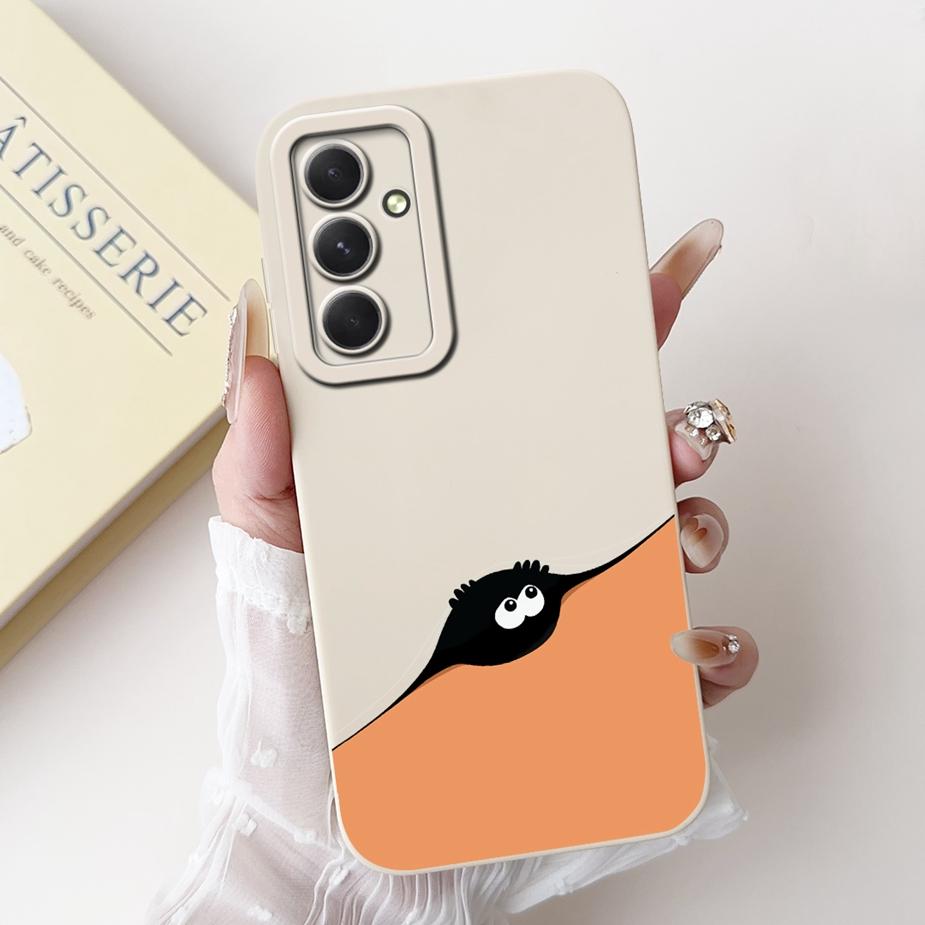 For Samsung Galaxy S24 FE Case SM-S721B Cute Fashion Cartoon Cover Soft TPU Phone Case For Samsung S24 FE S24FE Shell 6.7'' Bags