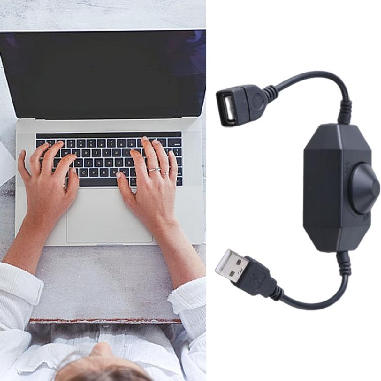 USB LED Knob Dimmer DC5V Ribbon Brightness Adjustable Switches Controller