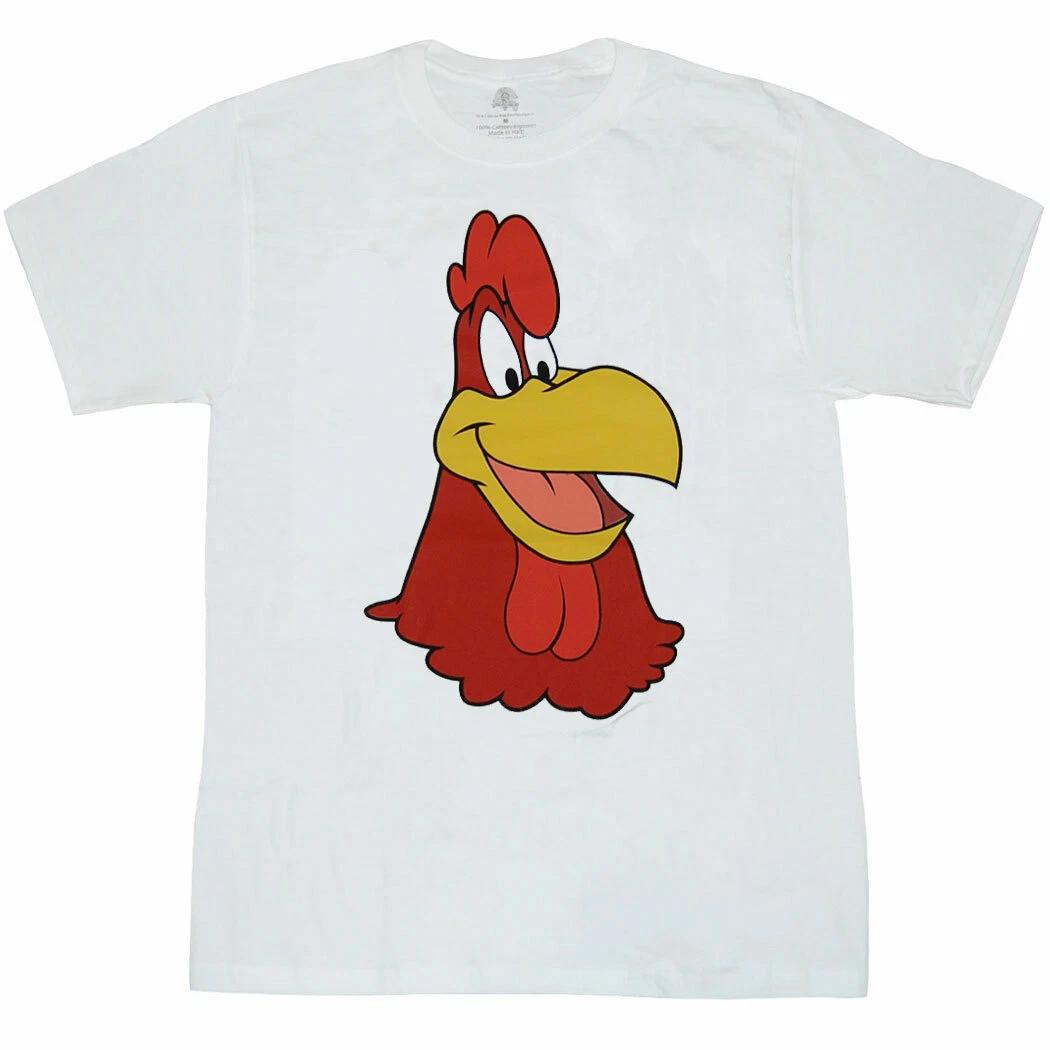 Looney Tunes Foghorn Leghorn 100% Cotton T-shirt Mens Tees Top L