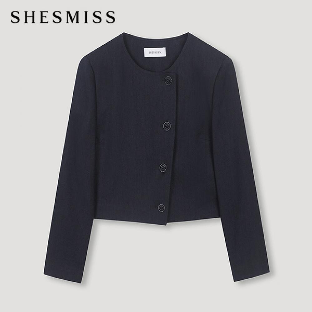 

She S miSS укороченная куртка с боковыми пуговицами Swwjkn21710 Dn DARK NAVY/55