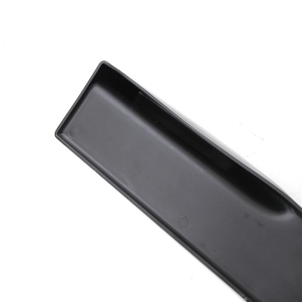 One Pair Car Side Skirt Spoiler Rocker Splitter Wing Anti-Scratch Matt Black