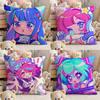 Game M-Muse D-Dash Pillow Case Comfort Sofa Bed Silky elegant Invisible zipper Custom Decorative cushion cover