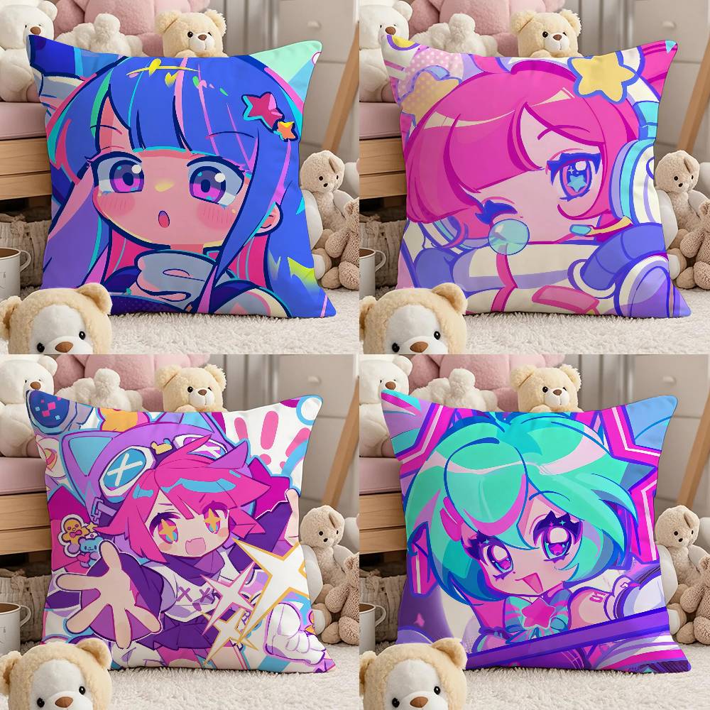 Game M-Muse D-Dash Pillow Case Comfort Sofa Bed Silky elegant Invisible zipper Custom Decorative cushion cover