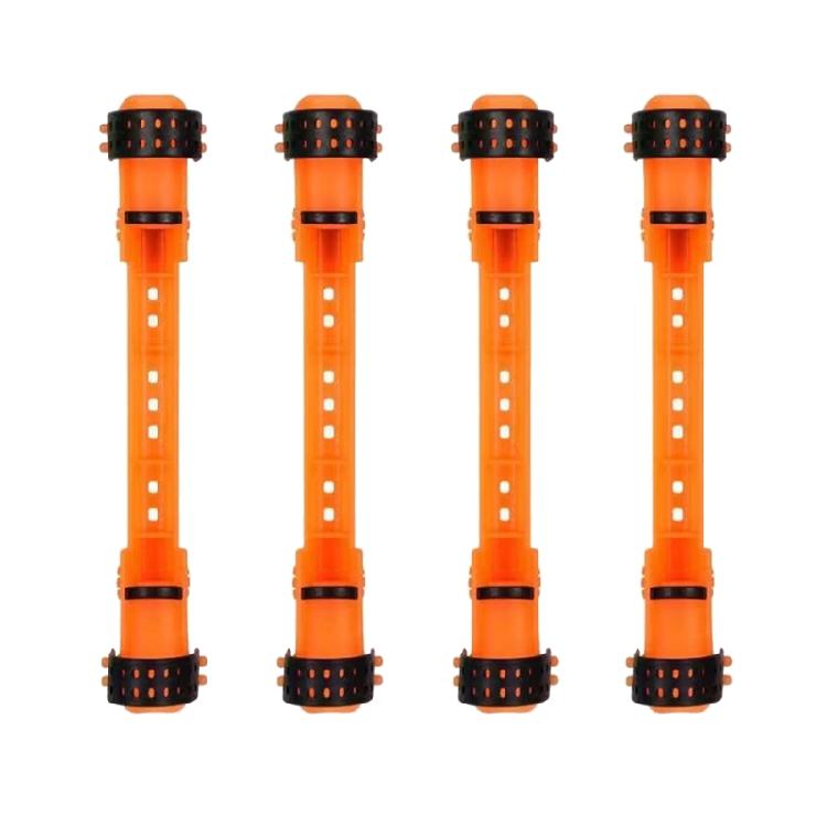 4Pcs Fishing Coiling Clip Plate Fishing Line Winding Board Fishing Winder Board оранжевый