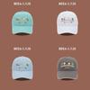 Womens Cotton Baseball Cap With Wide Brim And Adjustable Closure For Spring And Summer