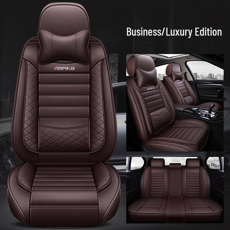 Ice Silk Car Seat Cushion, Four Seasons Universal Fit for Nissan Models: Tiida, Livina, Qashqai, Bluebird - Model B-54