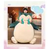 30cm Snorlax Plush Toys Cartoon Japan Anime Monster Elf Plush Doll Soft Stuffed Animal Doll Birthday Gift for Girls