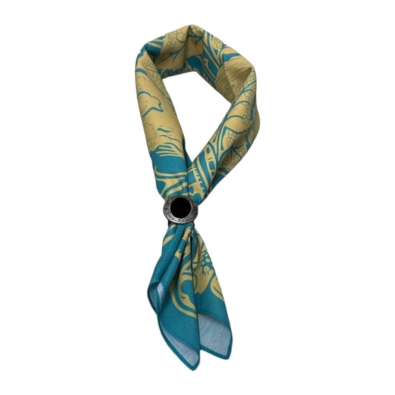 Fashion Versatiles Square Head Scarf Outdoor Sports Colorful Handkerchief for Men and Women