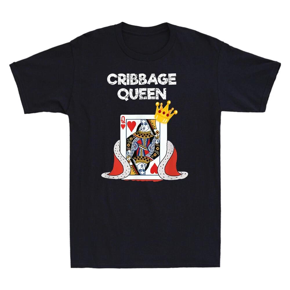 Cribbage Shirt Cribbage Queen Funny Cribbage Lover Gifts Vintage Men s T-Shirt M