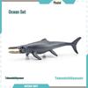 Children's Marine Animal Model Set: Mini Whale, Shark, Dolphin, Turtle, Sea Lion
