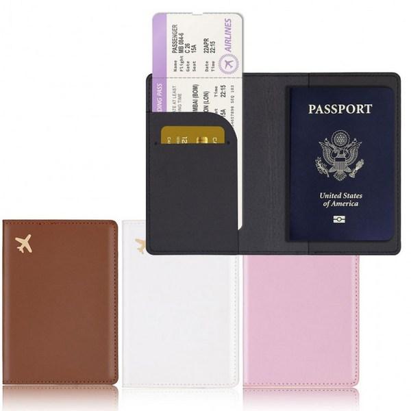 Urban Unique Modern Leather Passport Wallet