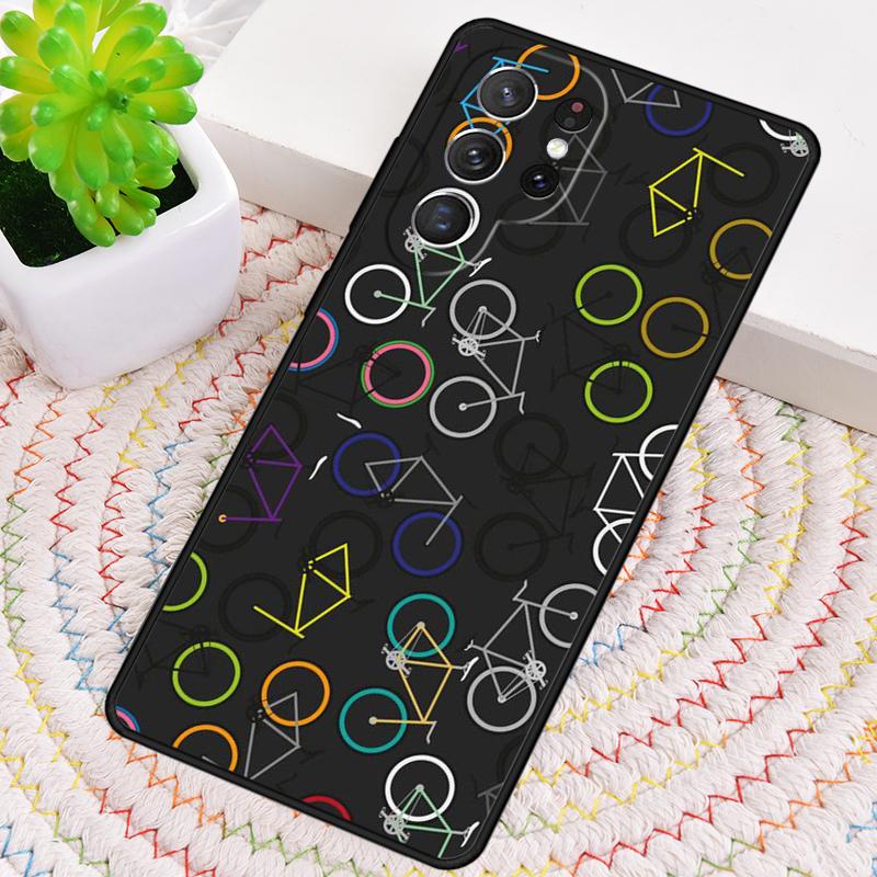 Bike Bicycle Cycling Phone Case for Samsung Galaxy Note 10 Pro S26 Ultra S23 S24 FE S25 S21 S22 PLUS Shockproof Cove