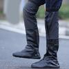 2x Waterproof Wear-resistant High-tube Motorcycle Rain Boot Covers Outdoor Shoes