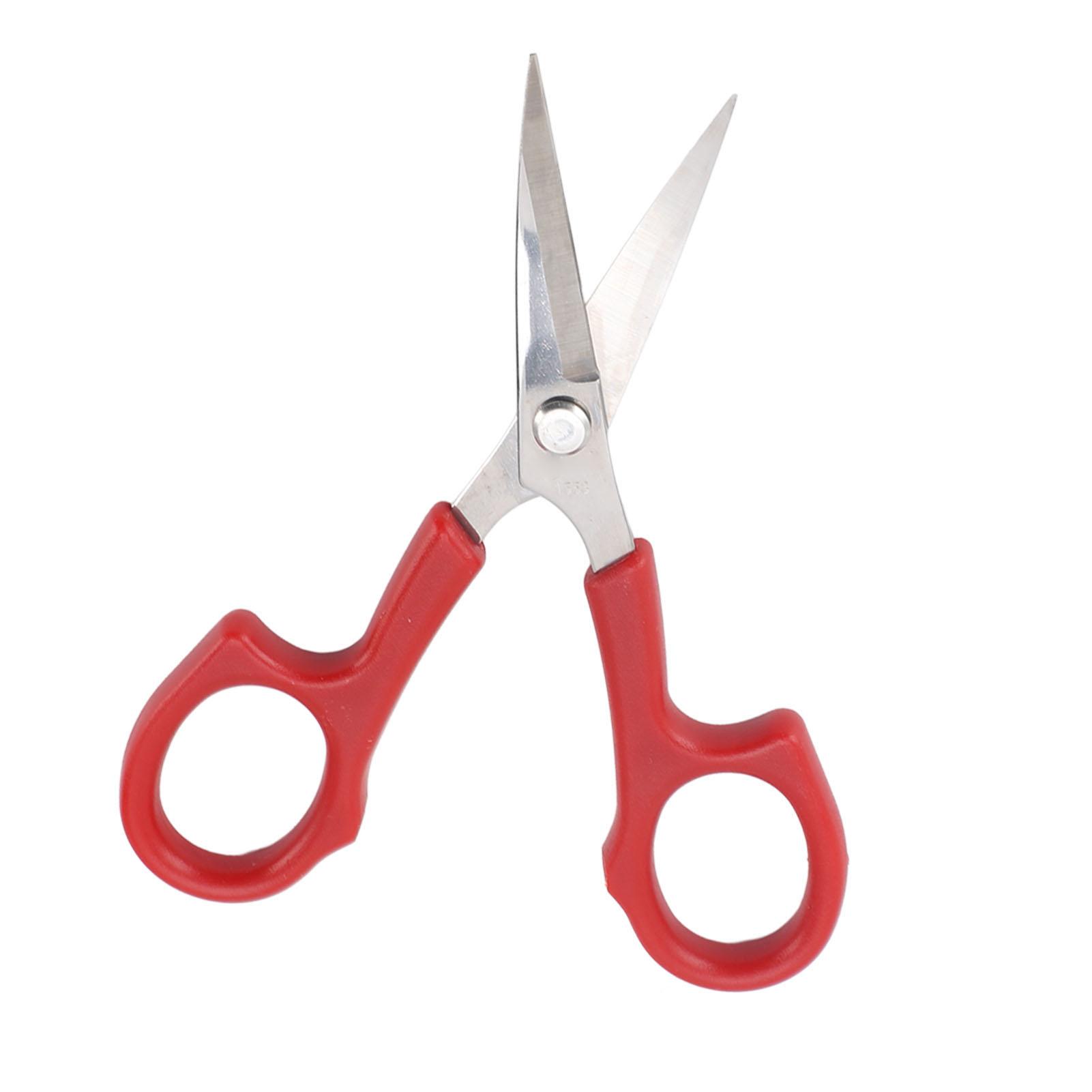 

6 шт. ножниц для вышивания из нержавеющей стали с удобной ручкой для поделок и заправки ниток для школы