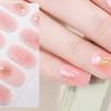 Nagellackstreifen,Nagelfolien,Full Wrap Nagelaufkleber,Gel-Nagelstreifen,Selbstklebende Nagelkunst-Abziehbilder mit Nagelfeile