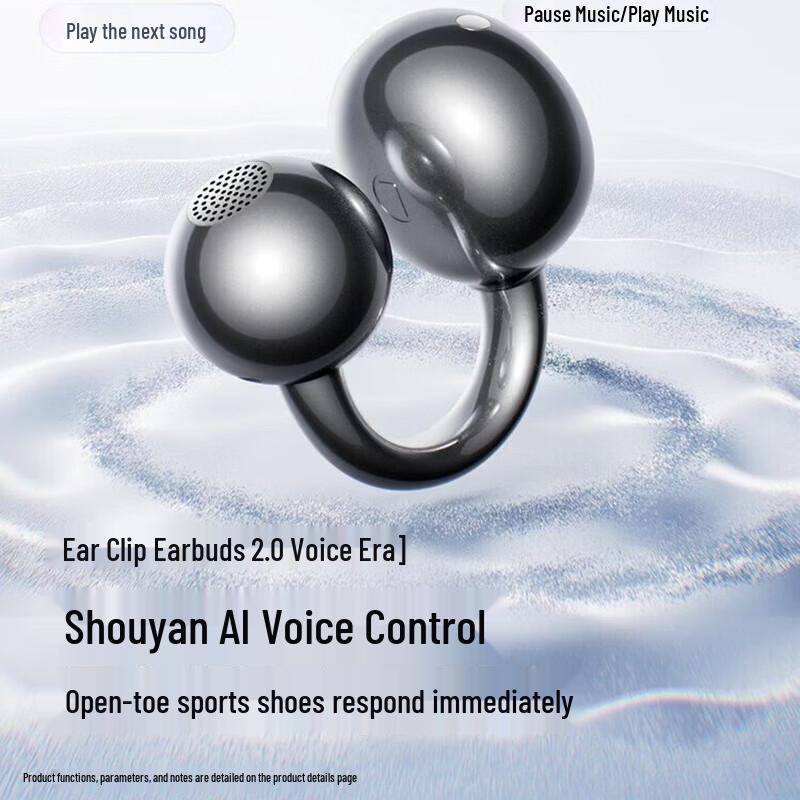 Saina S7S Ultra AI Translator Earclip Bluetooth Earphones