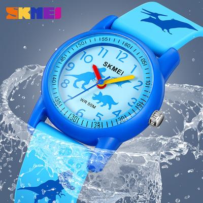 Montre Étudiante Montre à Quartz Étanche pour Enfants Style Garçons et Filles Couleur Dessin Animé