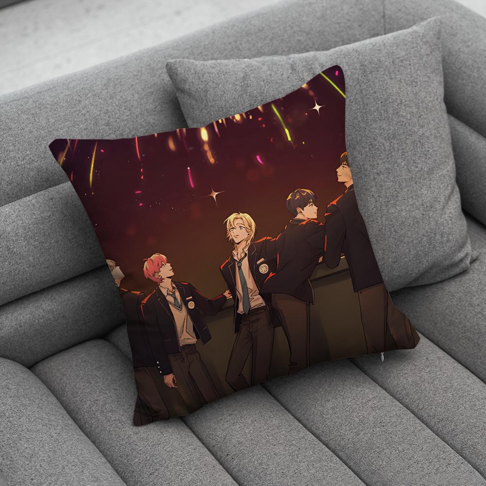 

Kpop P-PLAVE Pillow Case Soft Cushion Cases for Farmhouse Sofa Decor Home Decorations and Protector 30cmx30cm