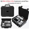 Storage Bags Hard Carrying Bags for Mini 3 Flight Hard Shells Protective Pouch with Detachable Inner Carry Pouch