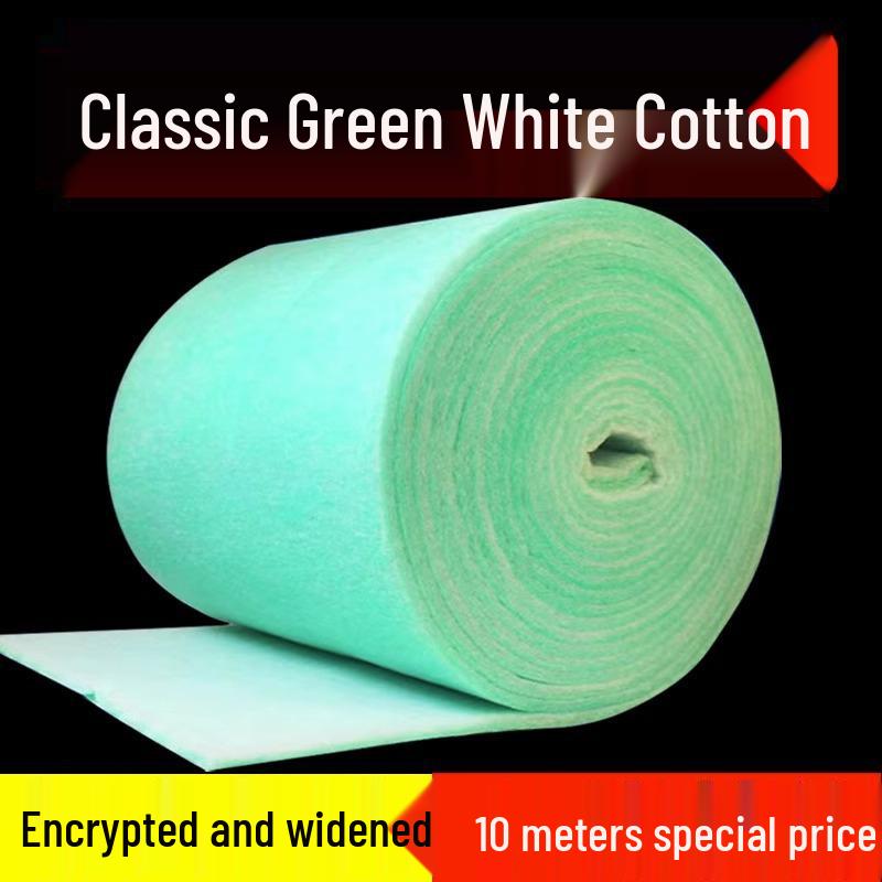 

High-Density Green White Aquarium Filter Cotton for Water Purification in Large Tanks and Fish Ponds