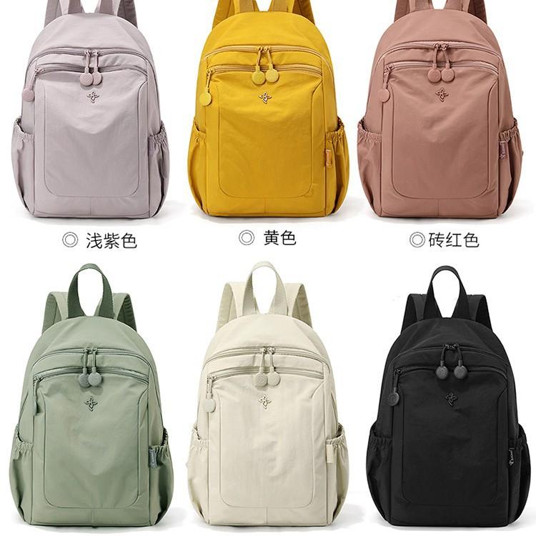 Schoolbag1011 New Korean Version of Fashion Backpack for Leisure Travel Large Capacity Lightweight Women's Backpack