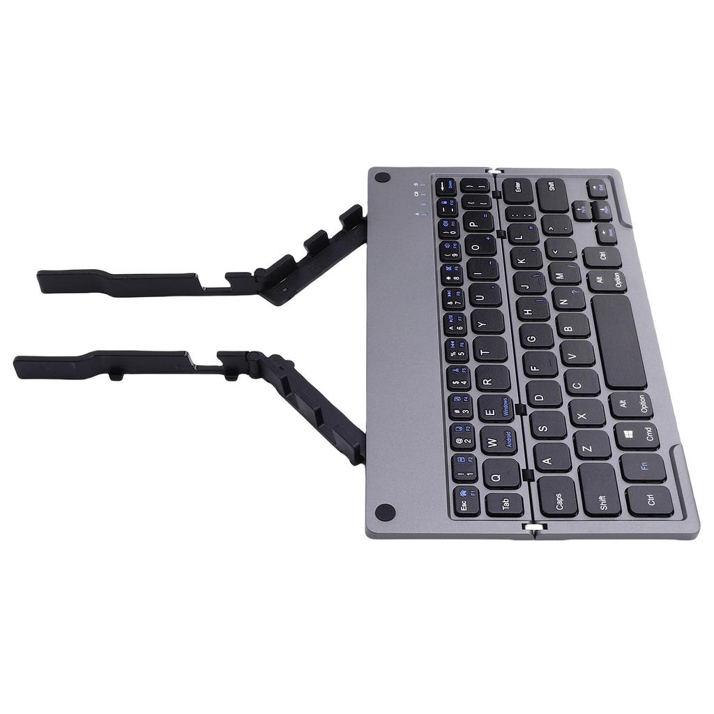 Foldable Keyboard with Phone Stand Small Quiet Folding Portable Lightweight Re Able for Travel Tablet