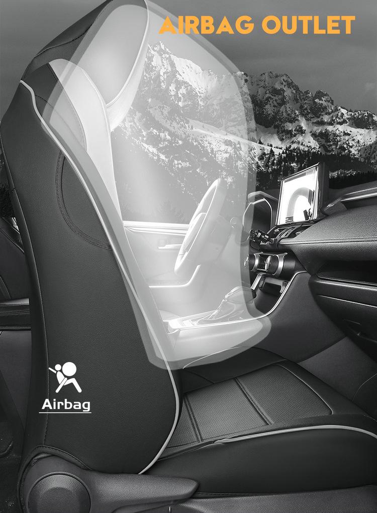 New Model Leather Car Seat Cushion for Toyota Levin: Four-Season Fit for Five-Seater