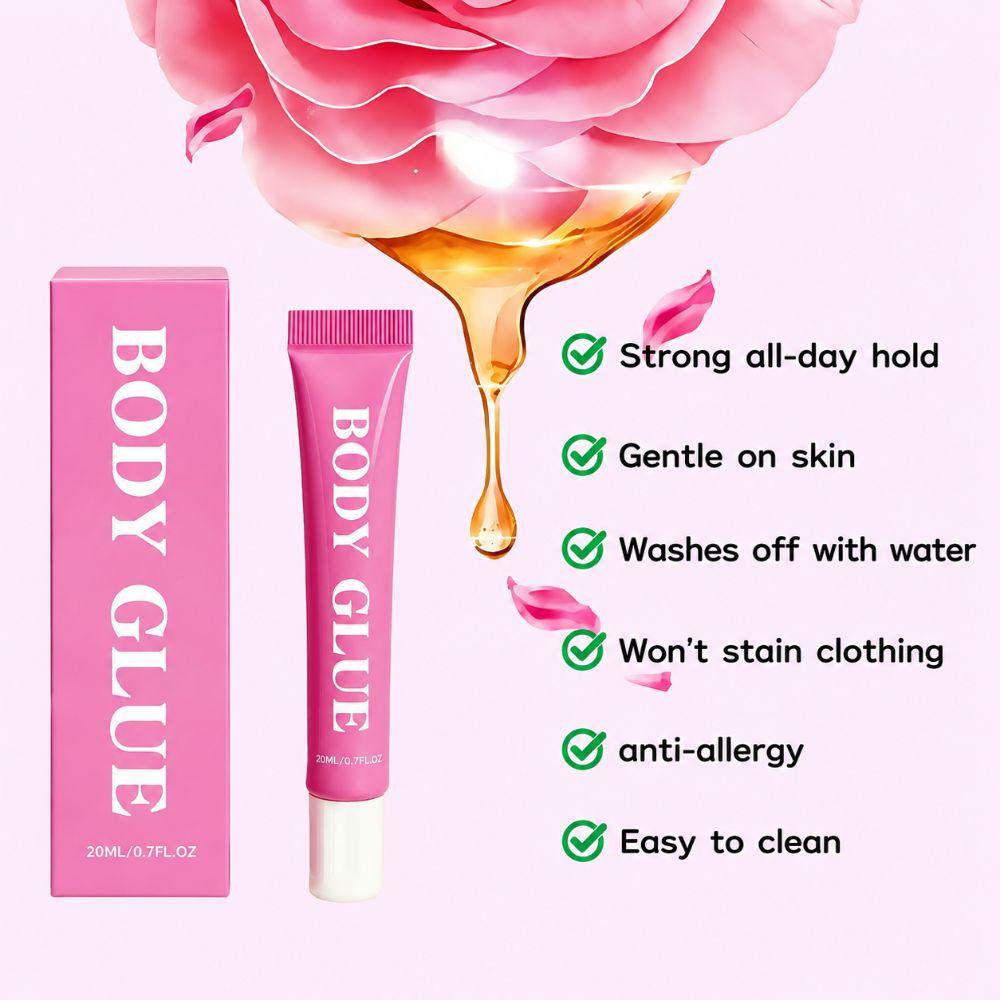 Quick-Drying Liquid Body Adhesive Waterproof Body Glue New Clothing Glue  For Low-cut Top