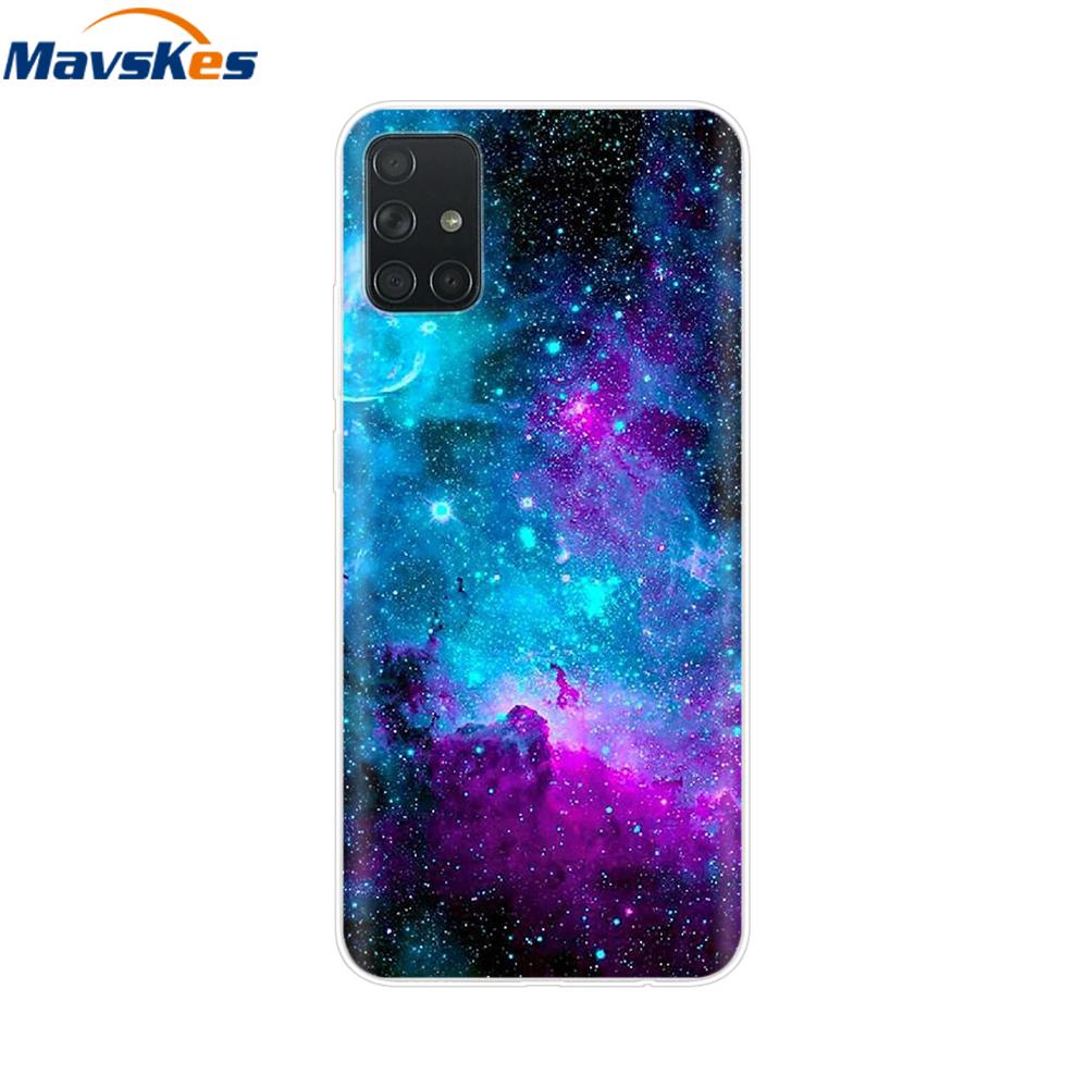 For Samsung Galaxy A51 Case Silicon Transparent Back Cover Phone Case for Samsung Galaxy A71 SM-A715F A515F A 51 71 Cover Fundas