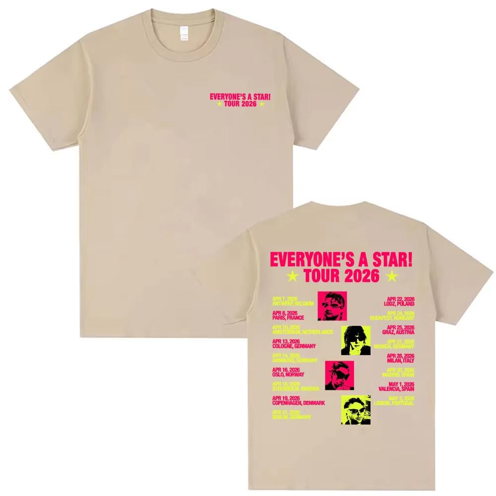 Seconds of Summer Everyones A Star Tour New Album Tshirts Unisex Women Fashion s Vintage Short Sleeve T Shirt Streetwear