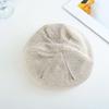 Double Layer Knitted Outdoor Baggy Skullcaps Polyester Fashionable Baotou Hat  Autumn Spring